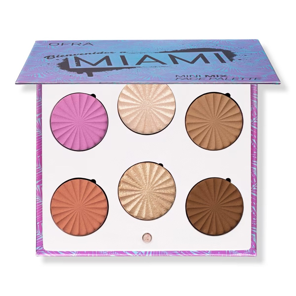 OFRA Cosmetics Bienvenidos A Miami Mini Mix Face Palette!